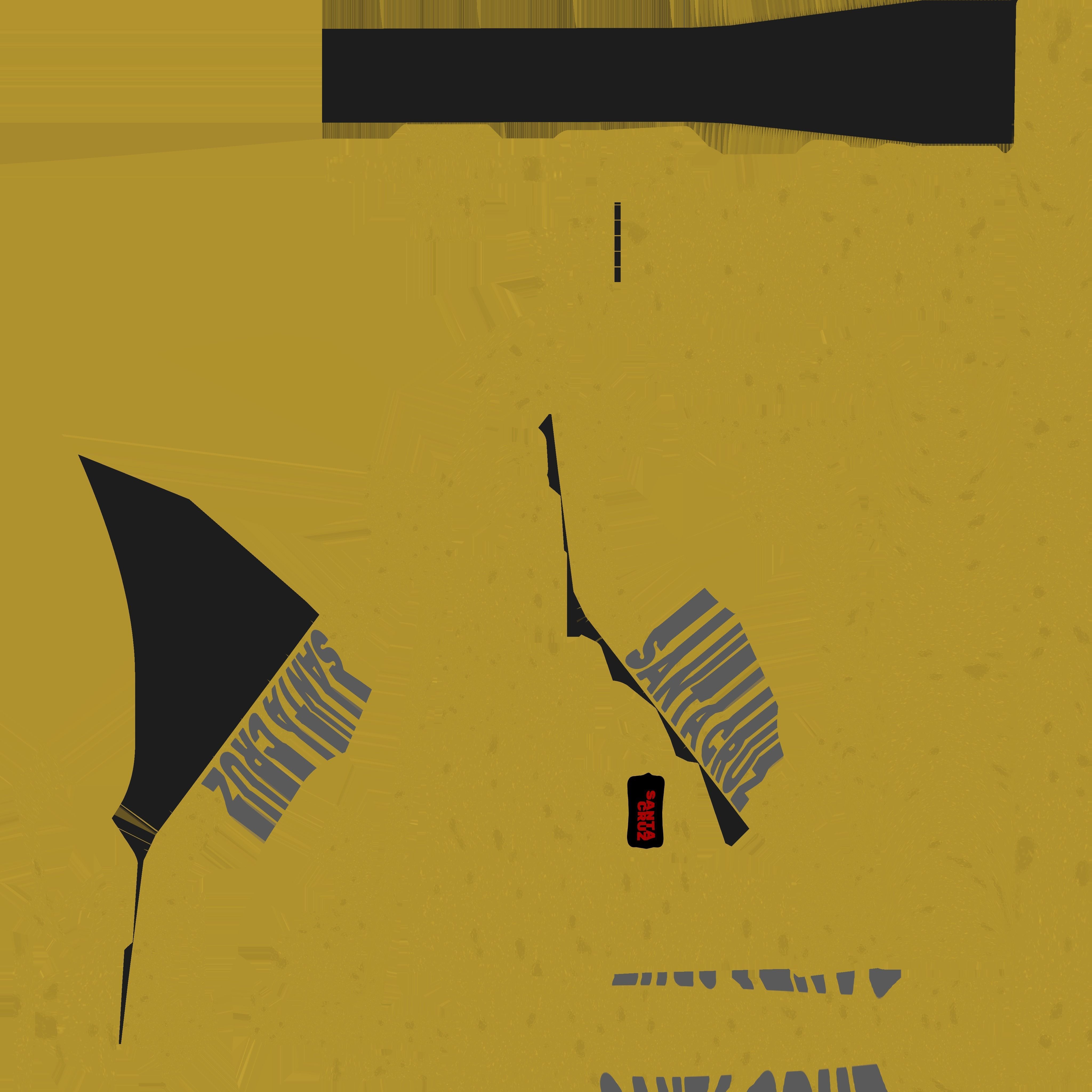 Bicycle gold mountain bike 3D model_7