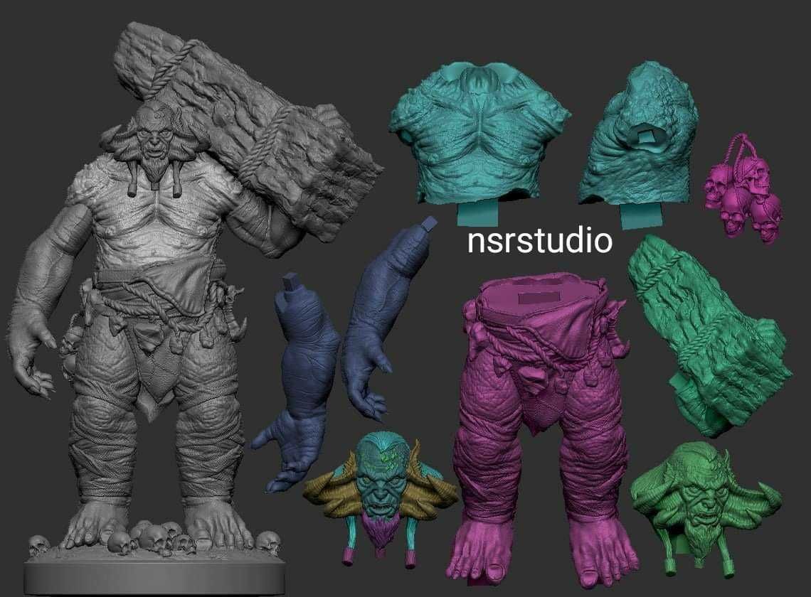 Troll stl for 3d print 3D print model_1