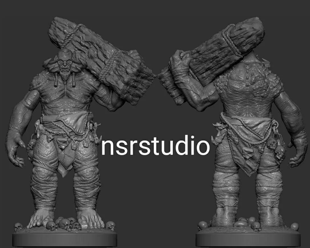 Troll stl for 3d print 3D print model_0