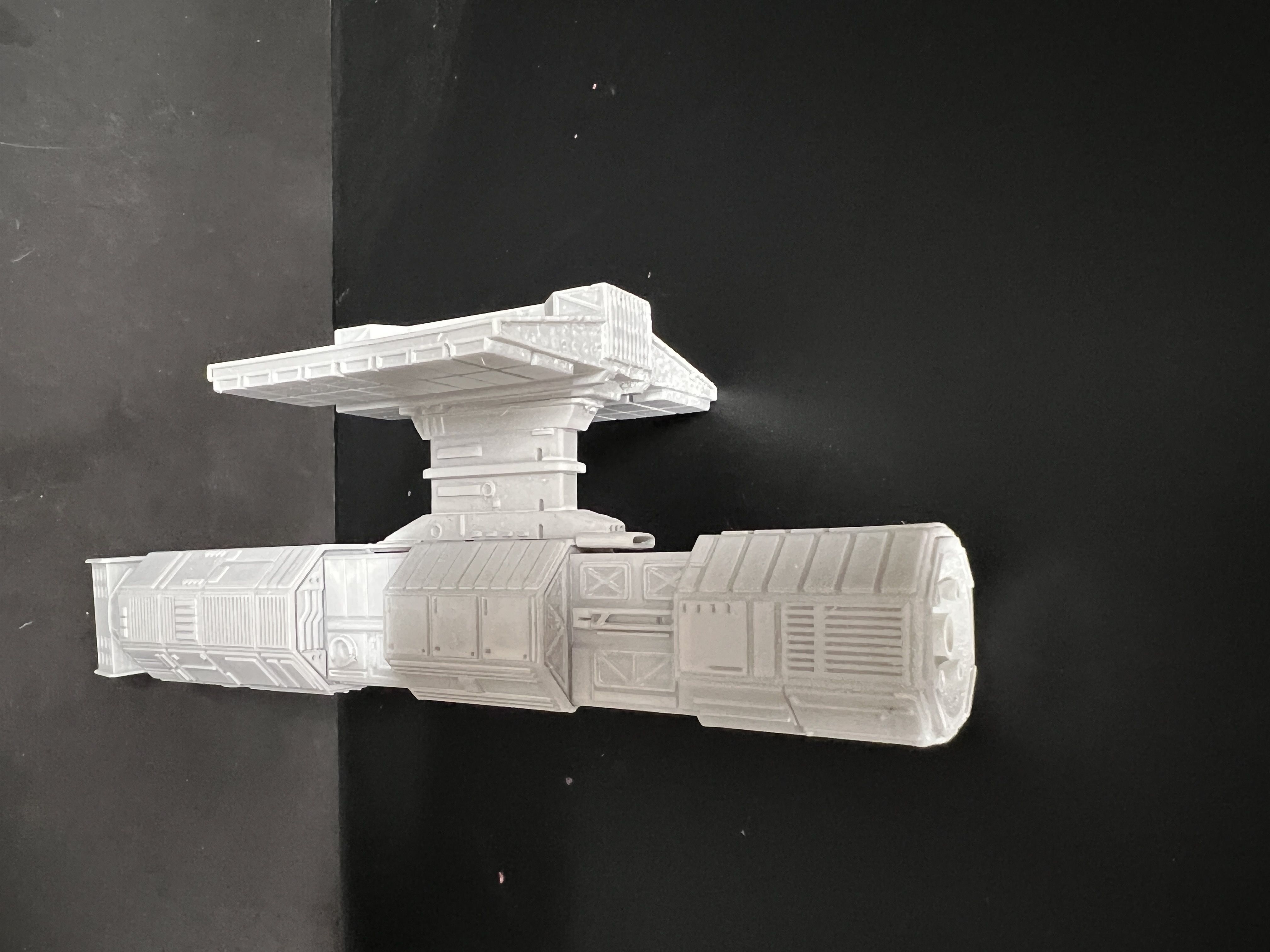 2001 A Space Odyssey France and USA Nuke Ships 3D print model_4