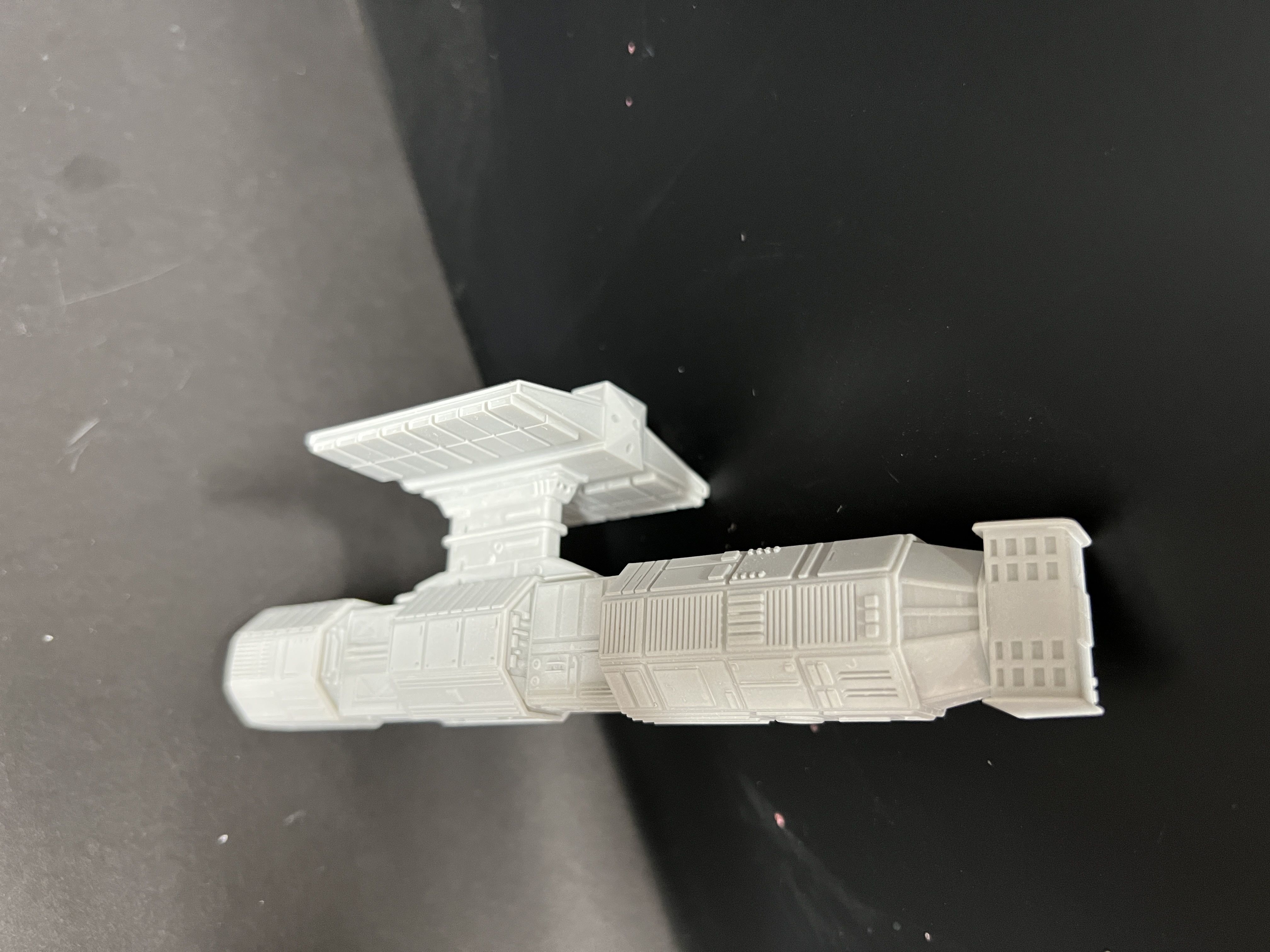 2001 A Space Odyssey France and USA Nuke Ships 3D print model_3