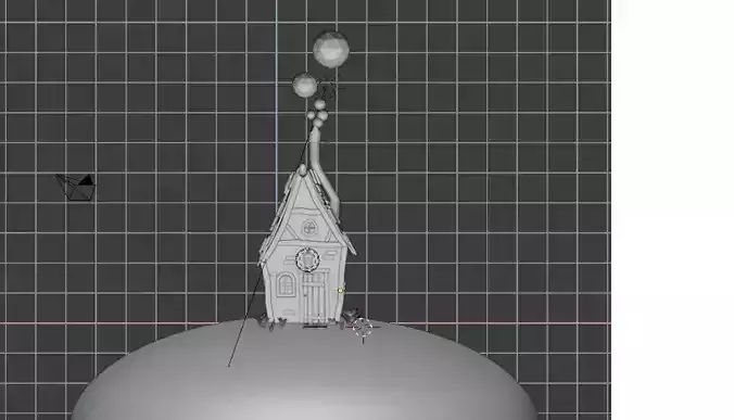 Old Stylized Cottage