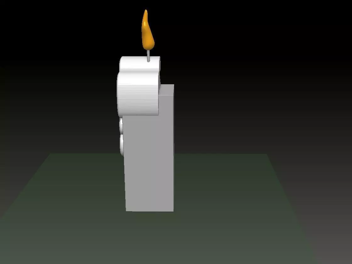 candle mold 2023 new design  3D print model_0