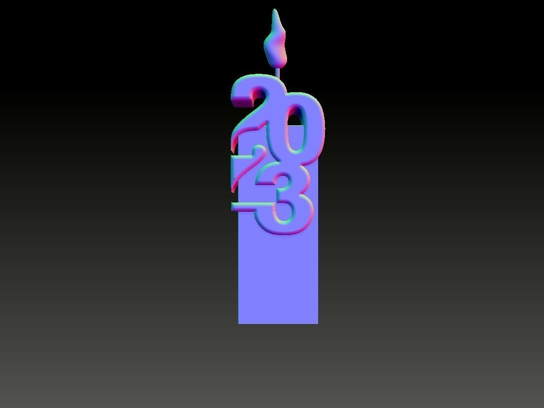 candle mold 2023 new design  3D print model_6