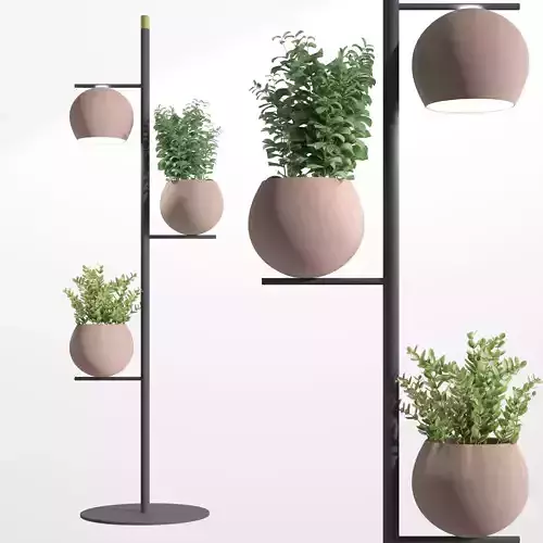 metal plant pot