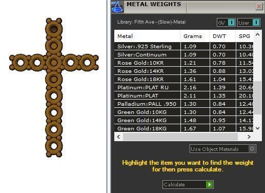 Prong Set Cross Pendant - Medium 3D print model_5