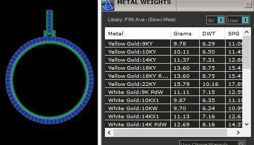 Lightweight Picture Pendants - 50mm 3D print model_7