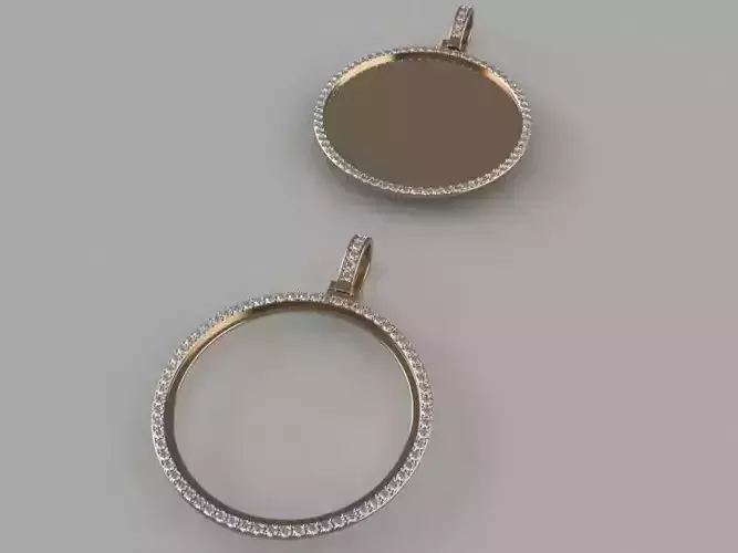 Lightweight Picture Pendants - 45mm - v2