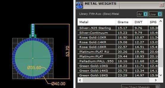 Lightweight Picture Pendants - 40mm 3D print model_8