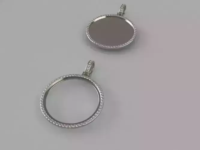 Lightweight Picture Pendants - 40mm
