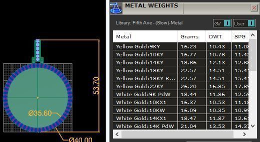 Lightweight Picture Pendants - 40mm 3D print model_7