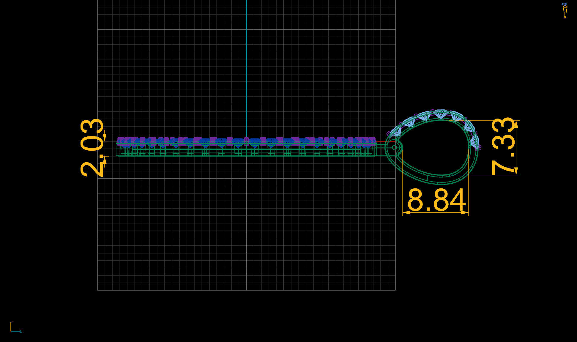 Lightweight Picture Pendants - 35mm 3D print model_4