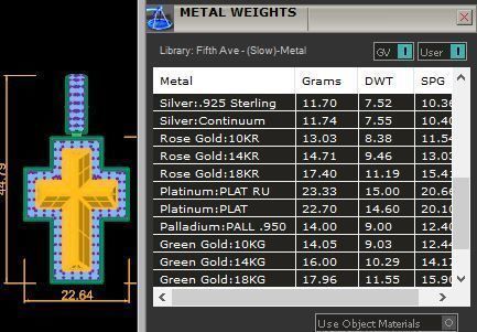 Beveled Cross Pendant - Large 3D print model_6
