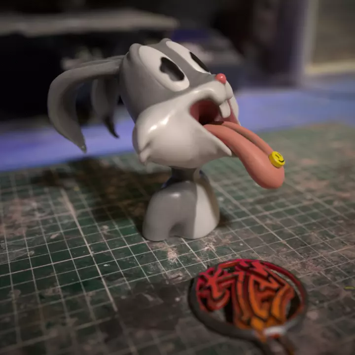 Bugs Druggy 3D print model_0
