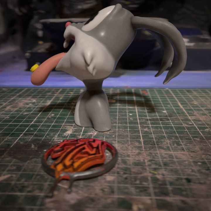 Bugs Druggy 3D print model_1