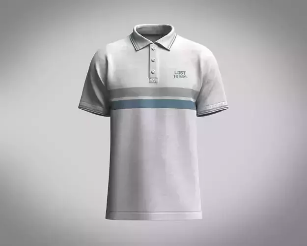 Polo Shirt-Lost Future 3D model