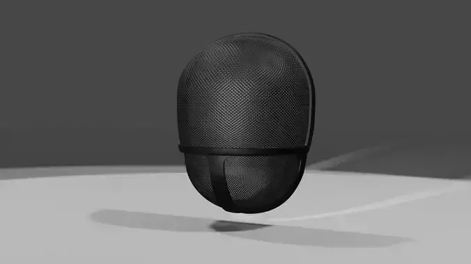 Fencing mask 3D model