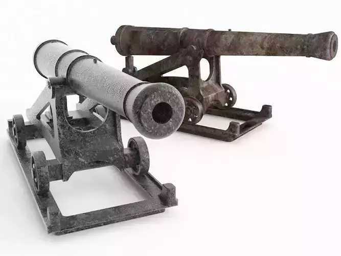 Cannon 01 01 3D model