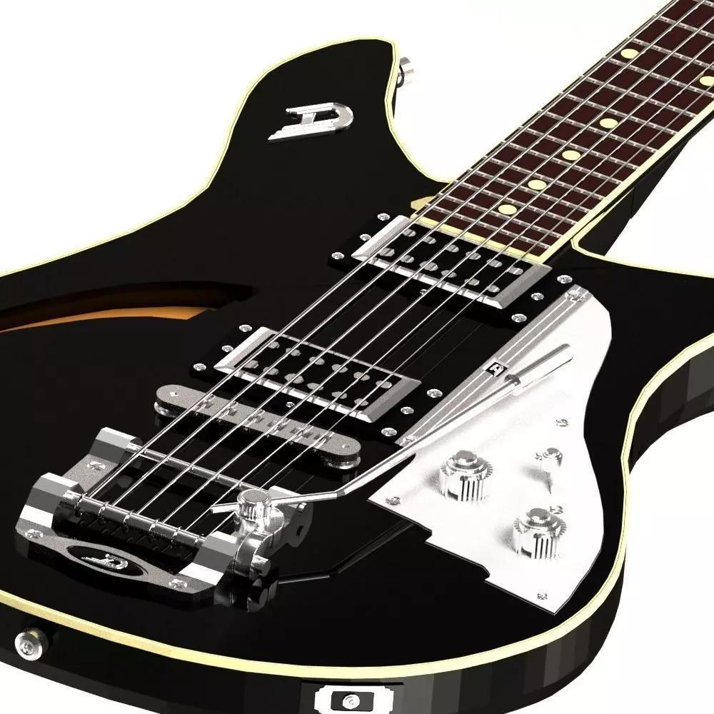 Duesenberg Electric Guitar Free 3D model