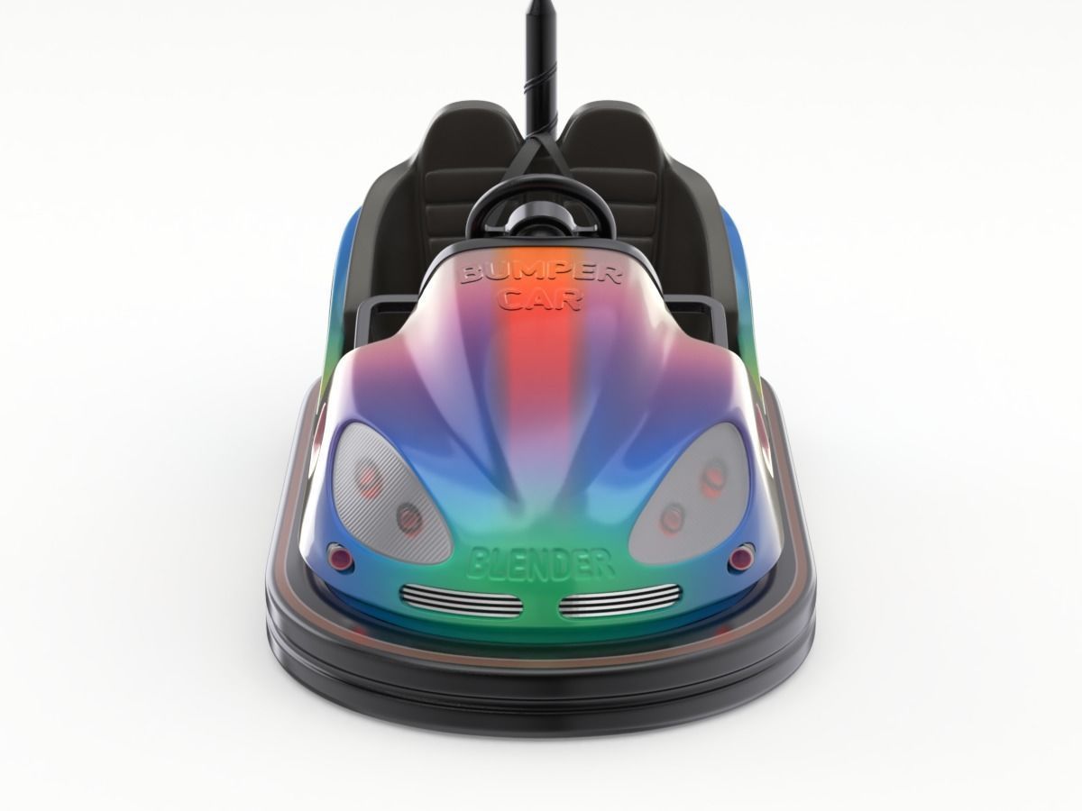 Bumper Car 3D model_4