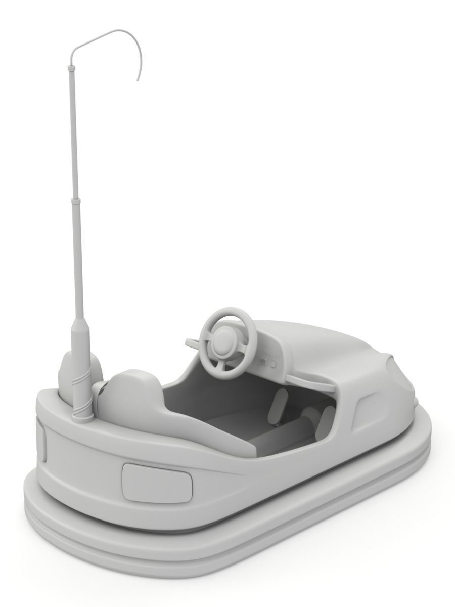 Bumper Car 3D model_13