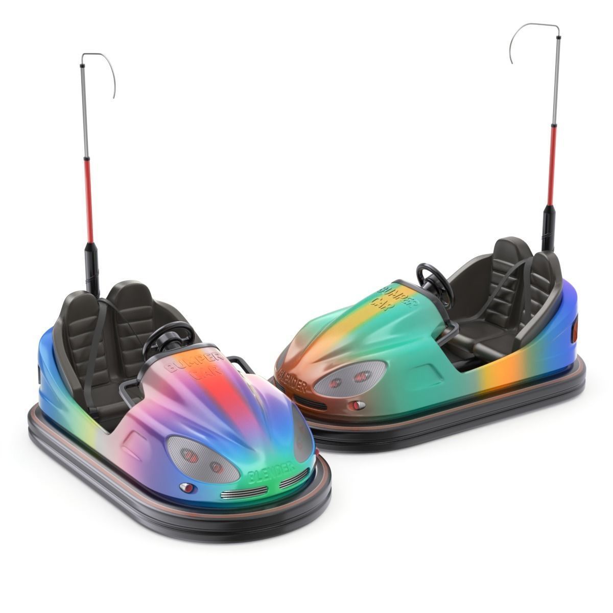 Bumper Car 3D model_1