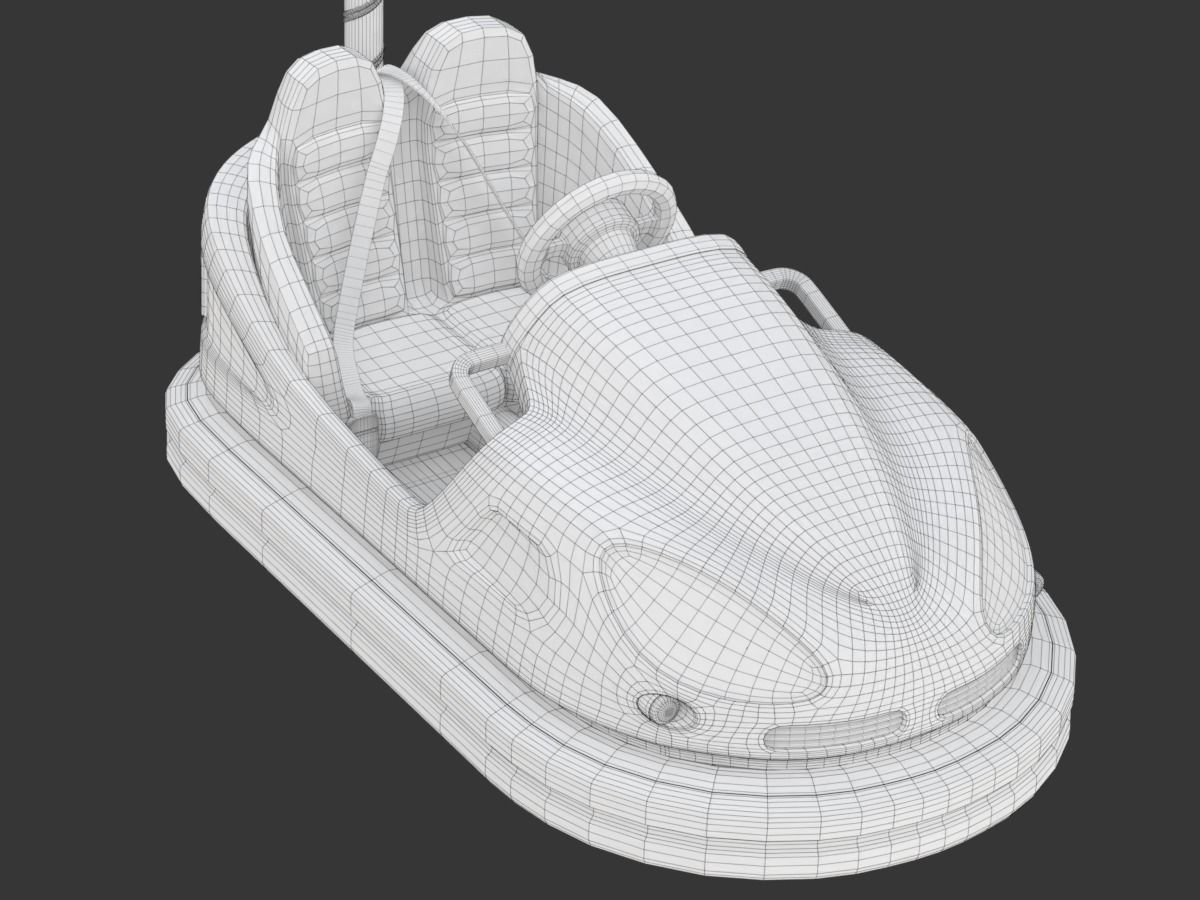 Bumper Car 3D model_29