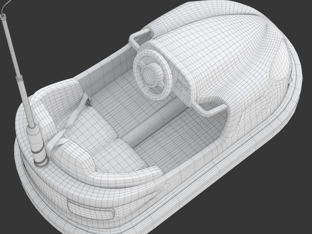 Bumper Car 3D model_27