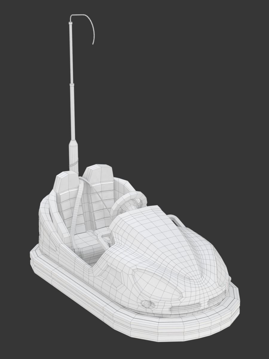 Bumper Car 3D model_23