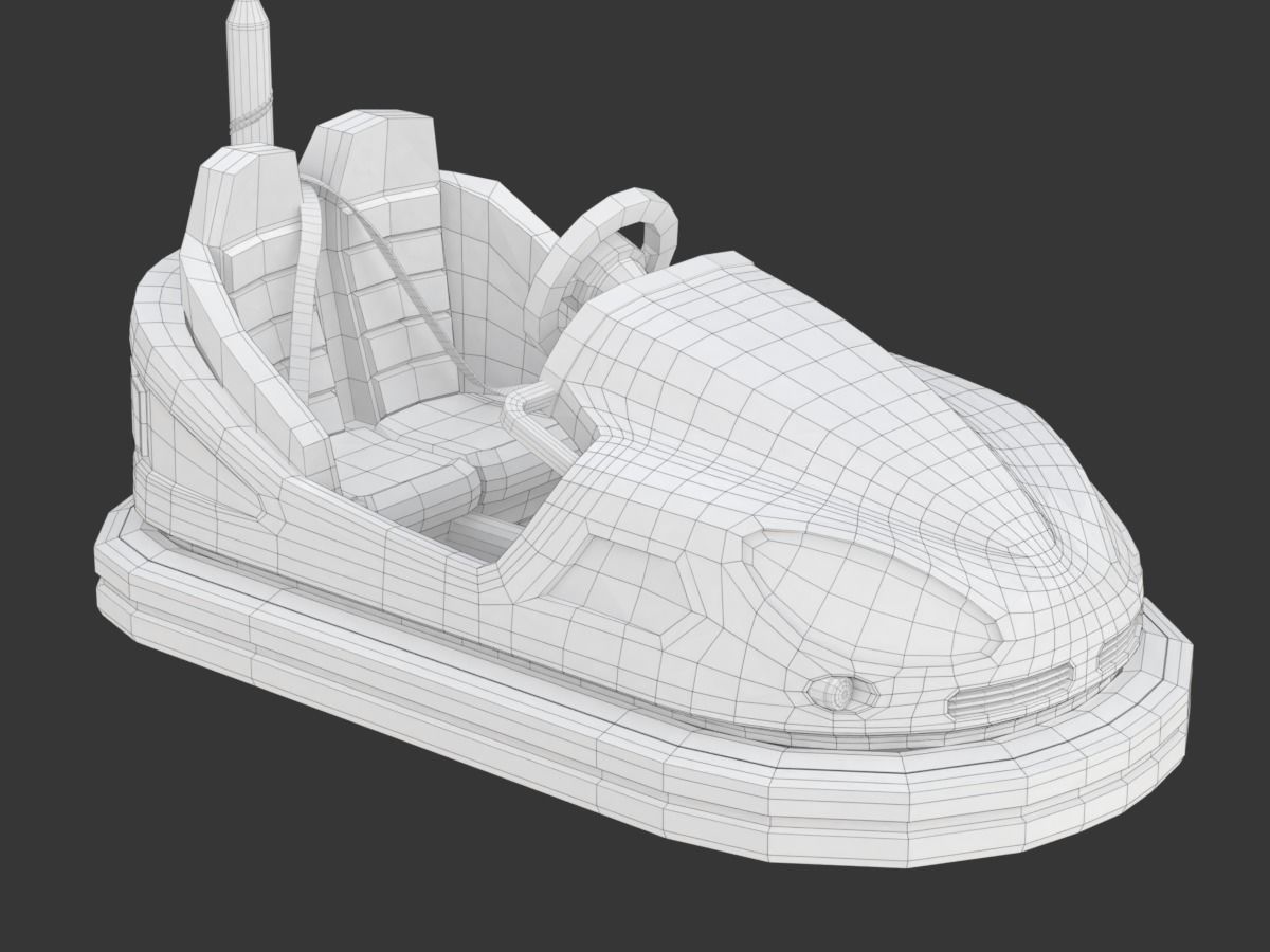 Bumper Car 3D model_24