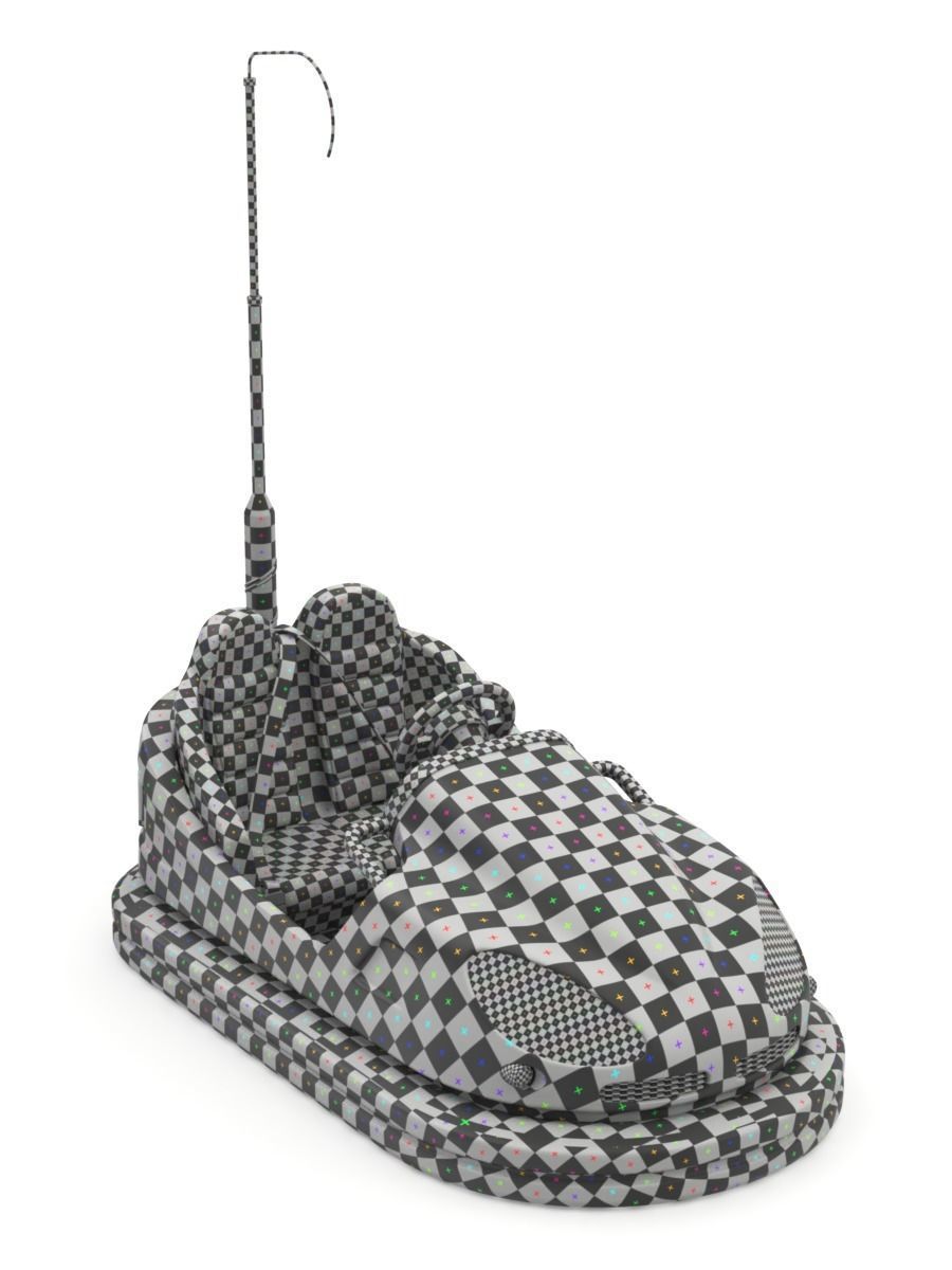 Bumper Car 3D model_11