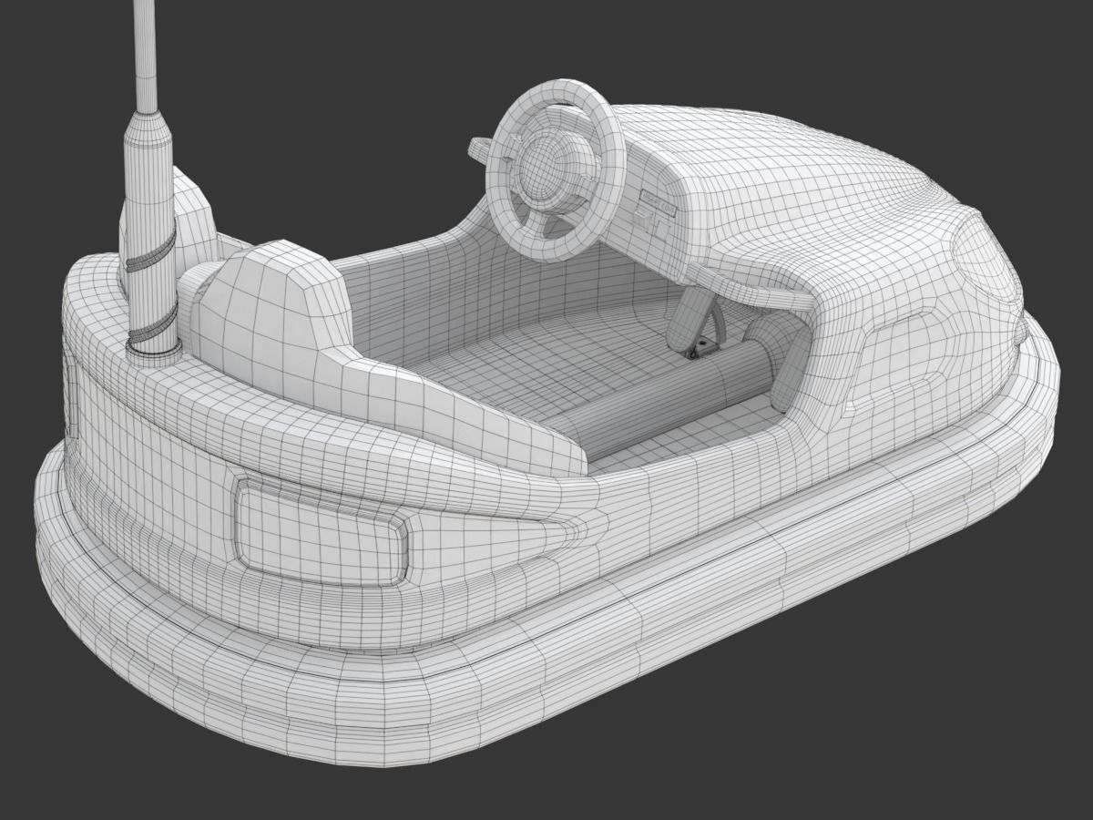 Bumper Car 3D model_28