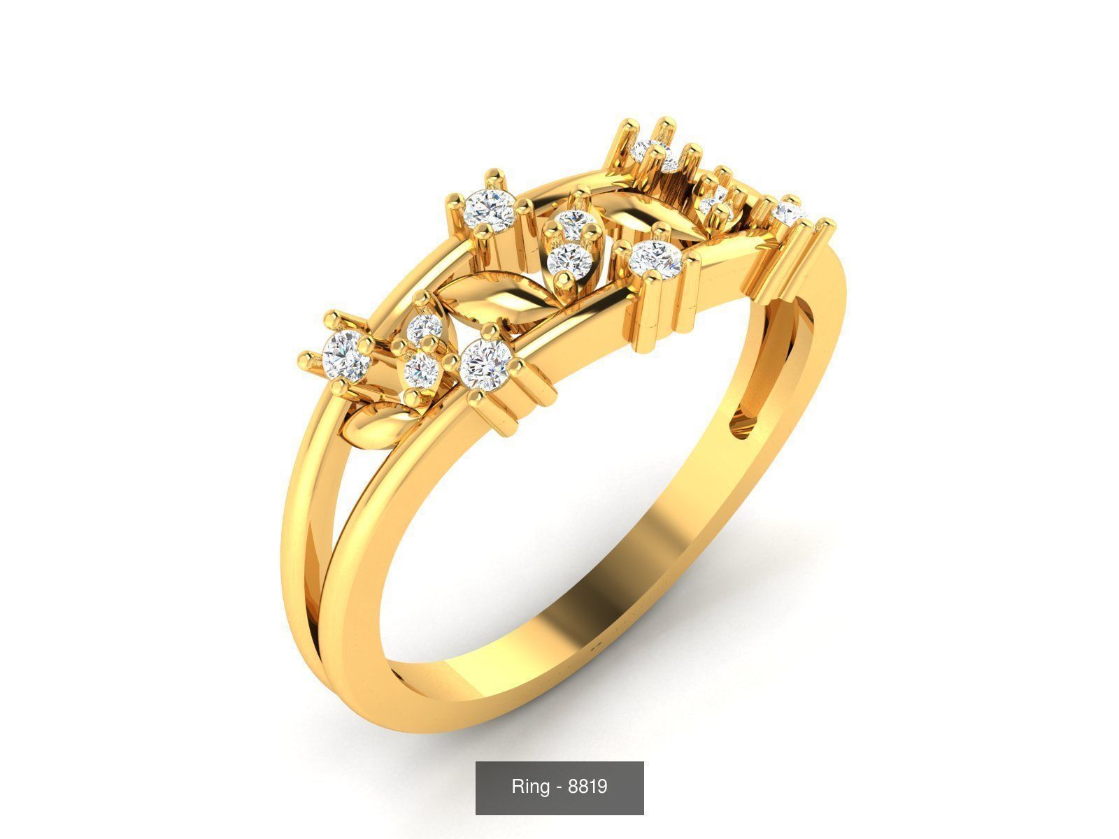 30 light wt rings pack 3dm render details 3D Model Collection_18
