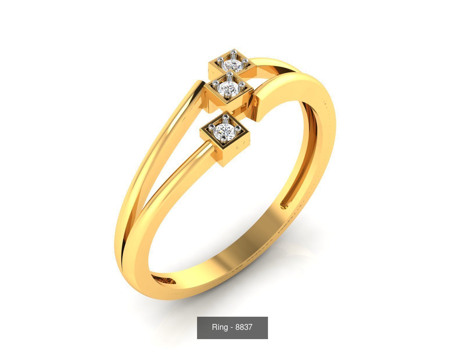 30 light wt rings pack 3dm render details 3D Model Collection_4