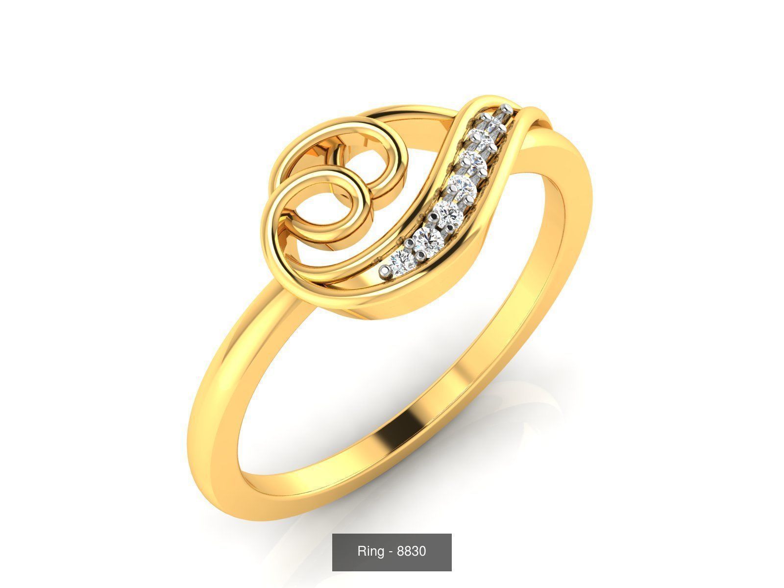 30 light wt rings pack 3dm render details 3D Model Collection_8