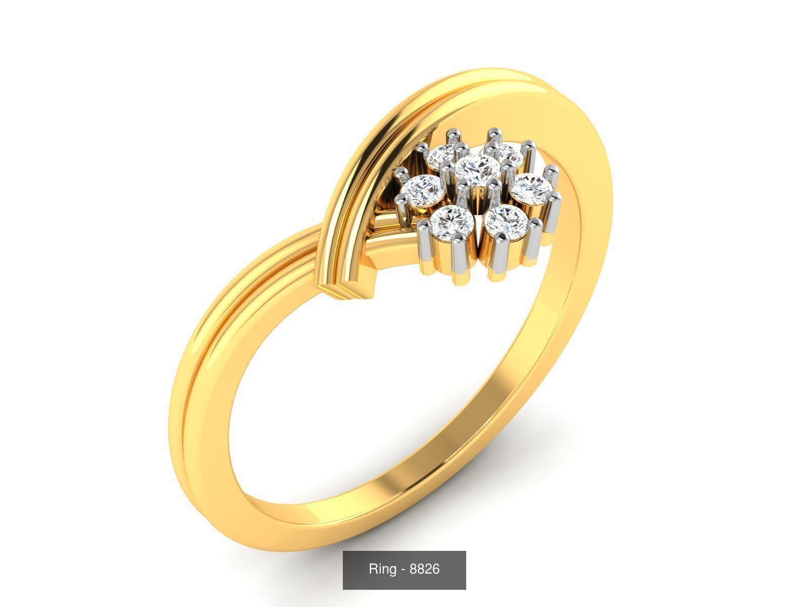 30 light wt rings pack 3dm render details 3D Model Collection_11