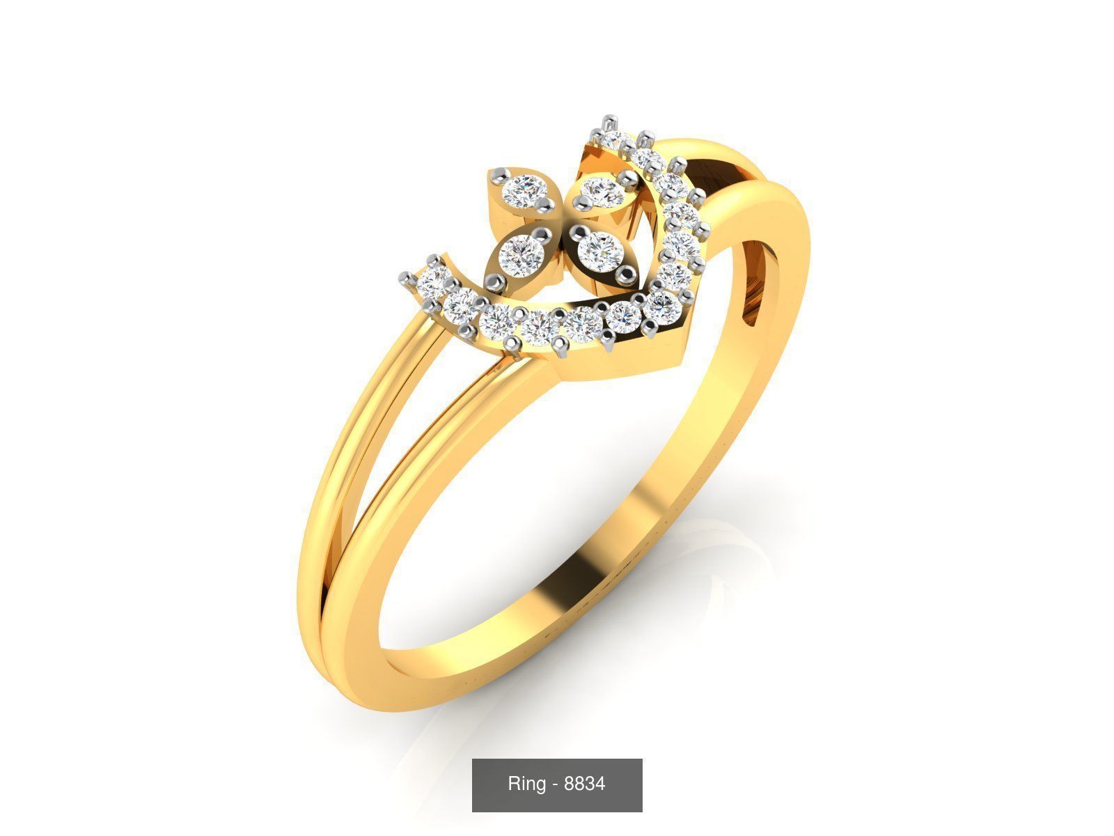 30 light wt rings pack 3dm render details 3D Model Collection_6