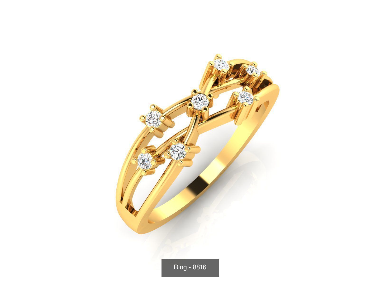 30 light wt rings pack 3dm render details 3D Model Collection_19