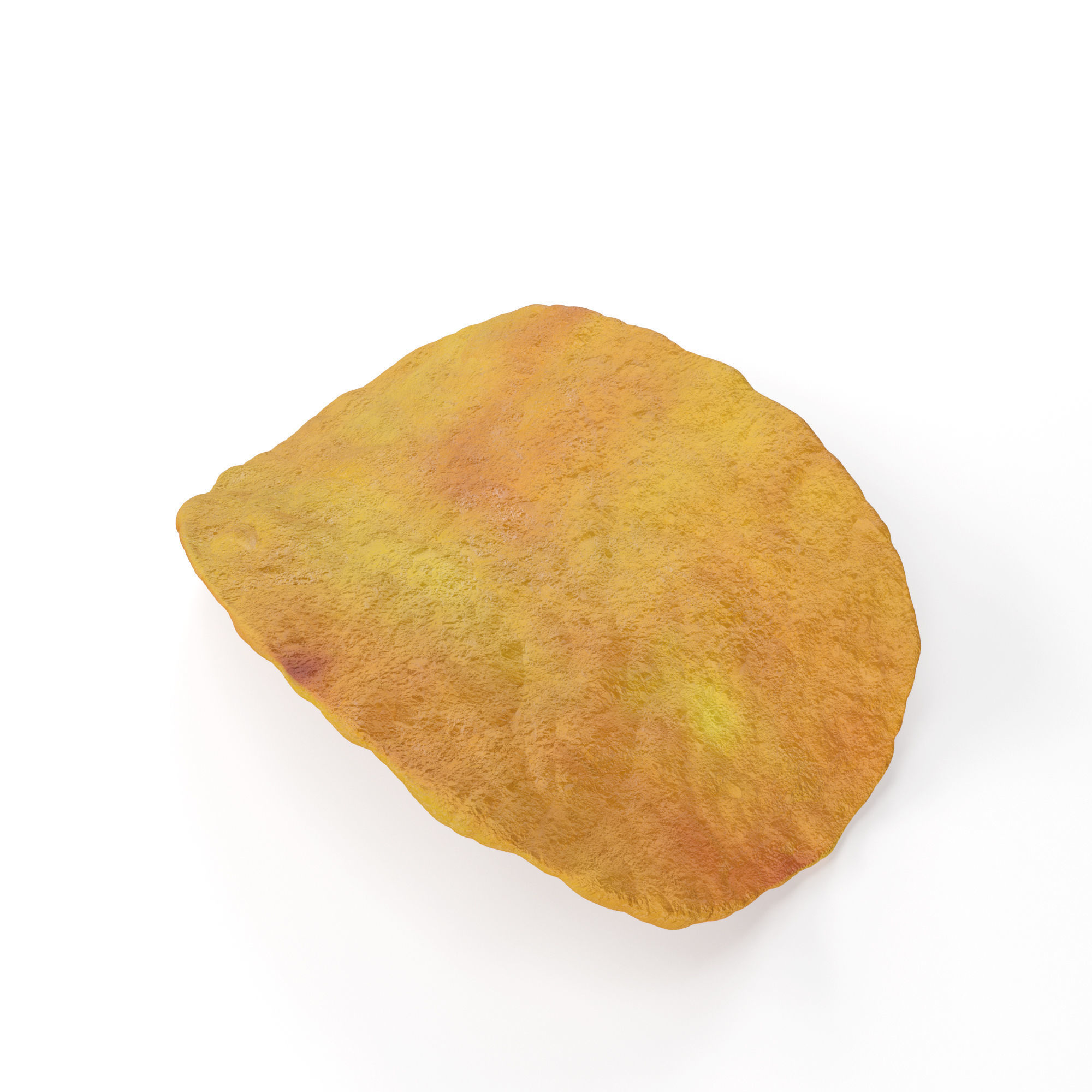 Plate of Potato Chips 3D model_3