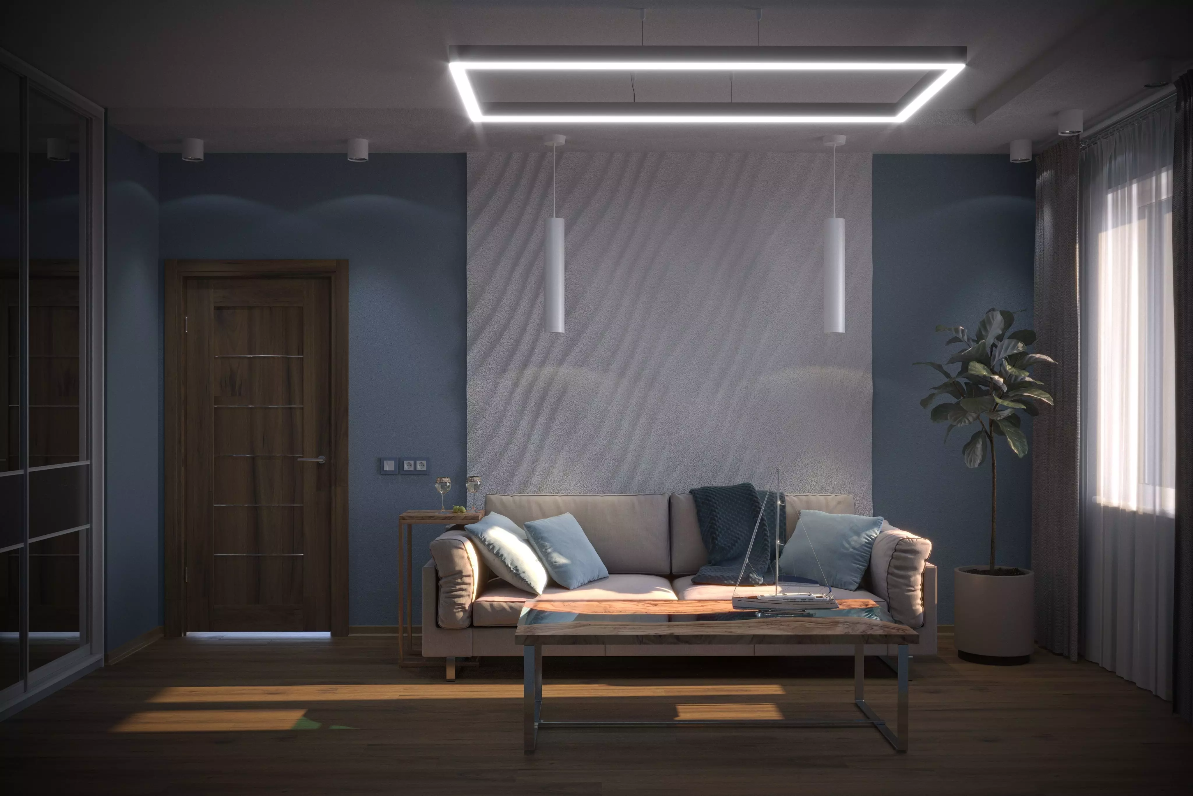 life room Free 3D model