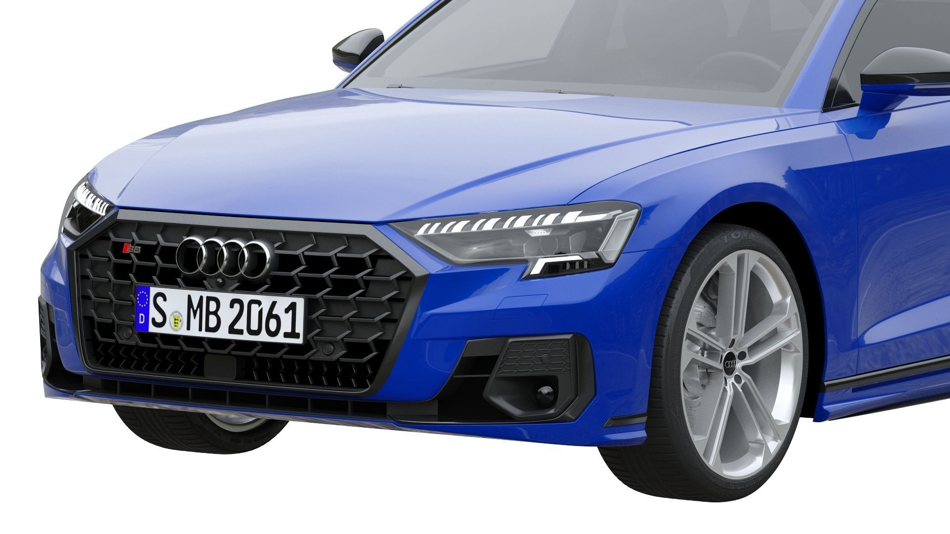 Audi S8 2022 3D model_5