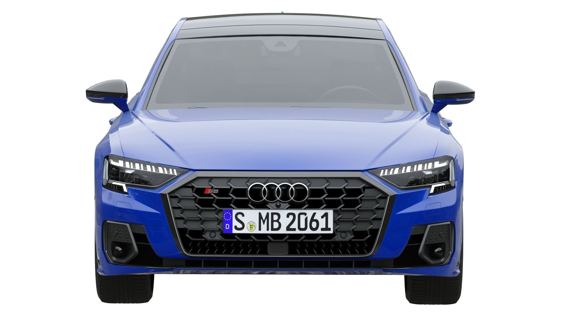 Audi S8 2022 3D model_3
