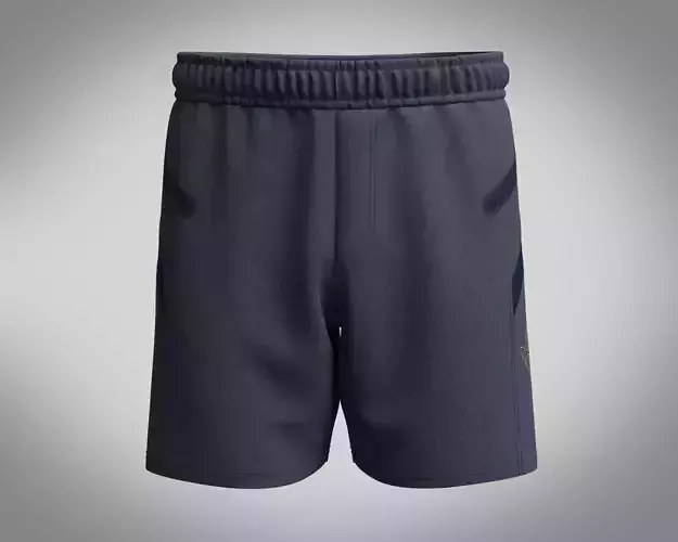 Mens Shorts-Blue