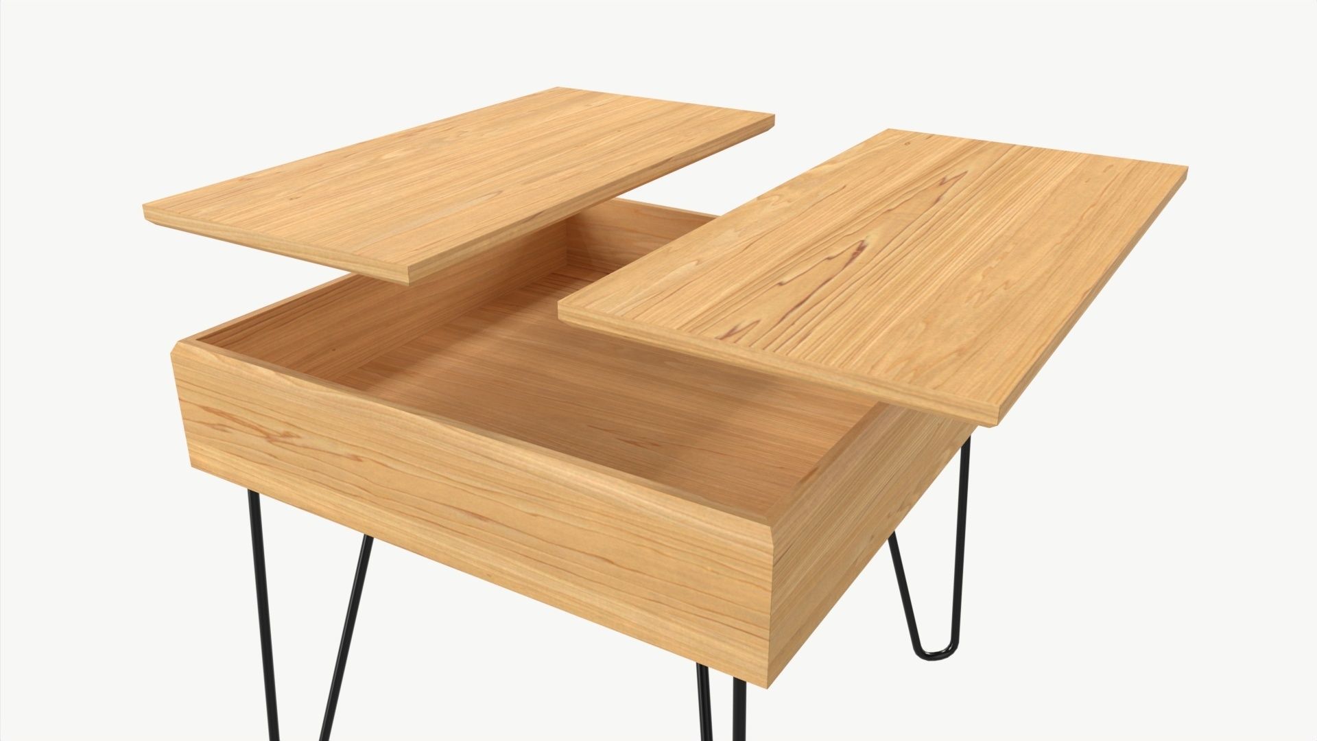 Bedside Table 05 3D model_3