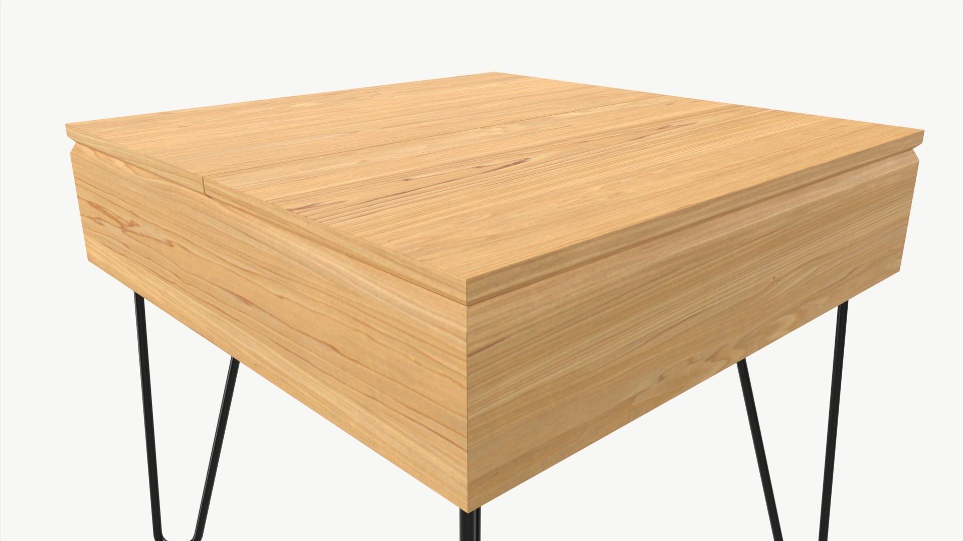 Bedside Table 05 3D model_2