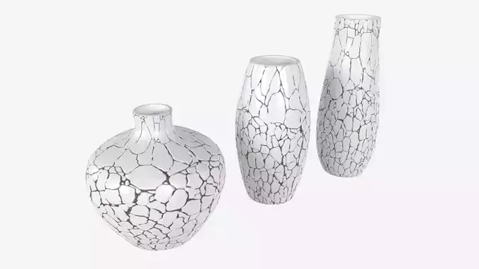 Ceramic Vases 3-set 01