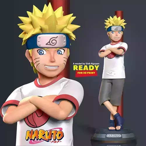 Naruto - Child suit 3D print model