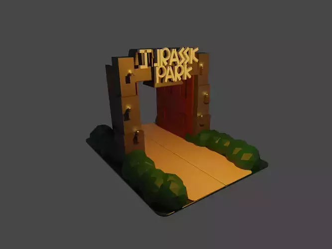 Jurassic park Gate