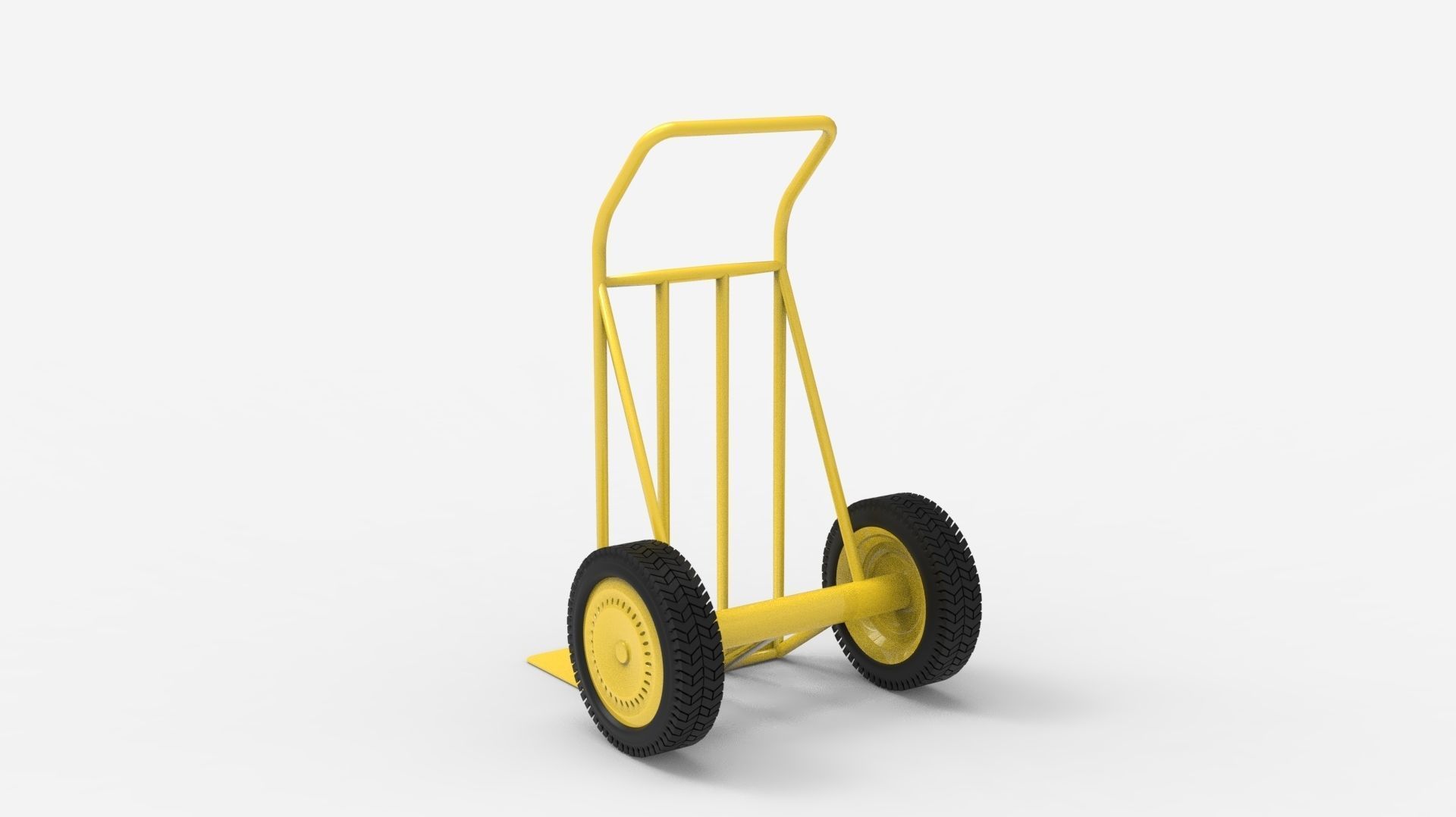 HANDCART 01-YELLOW 3D model_38