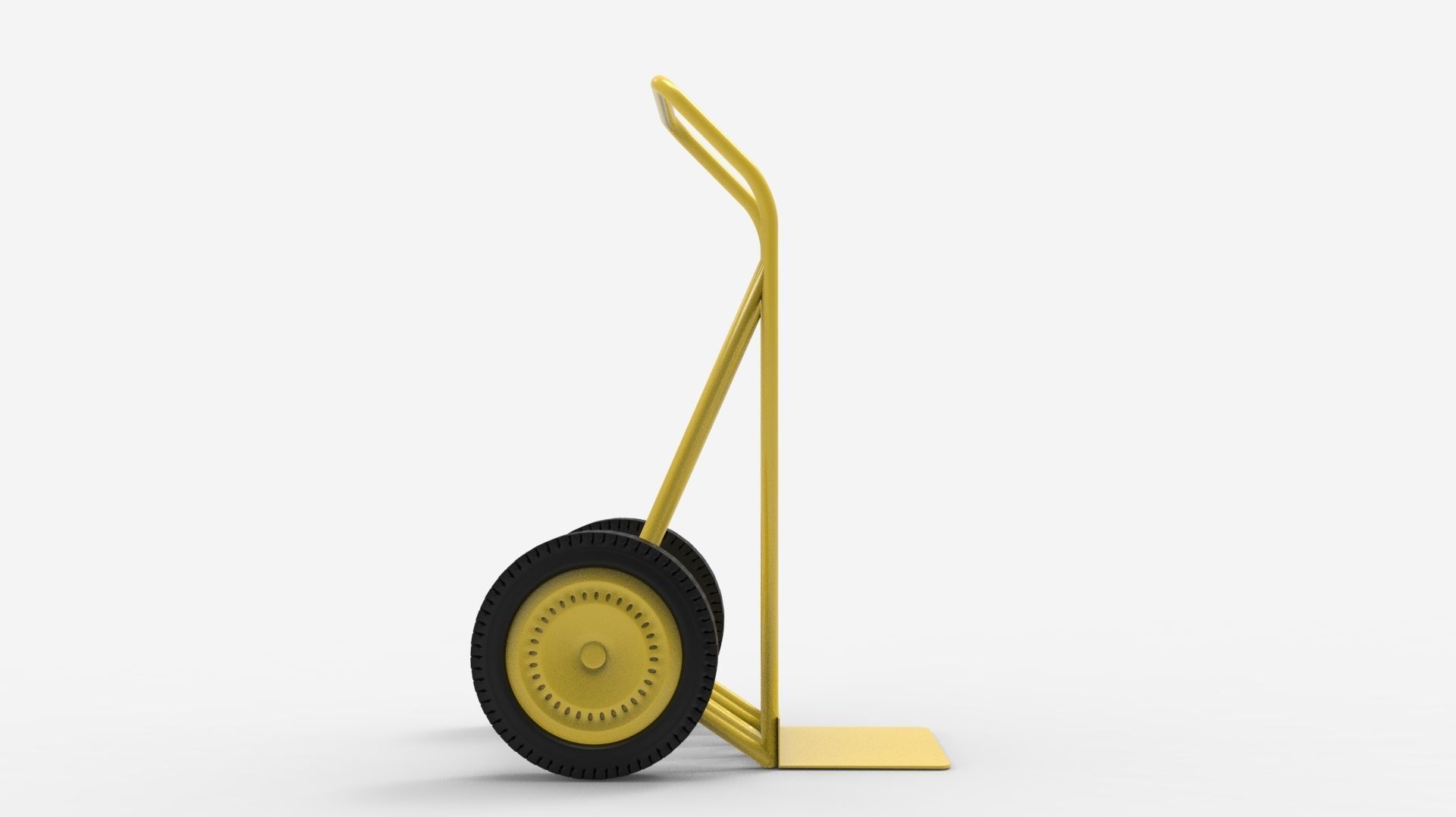 HANDCART 01-YELLOW 3D model_10